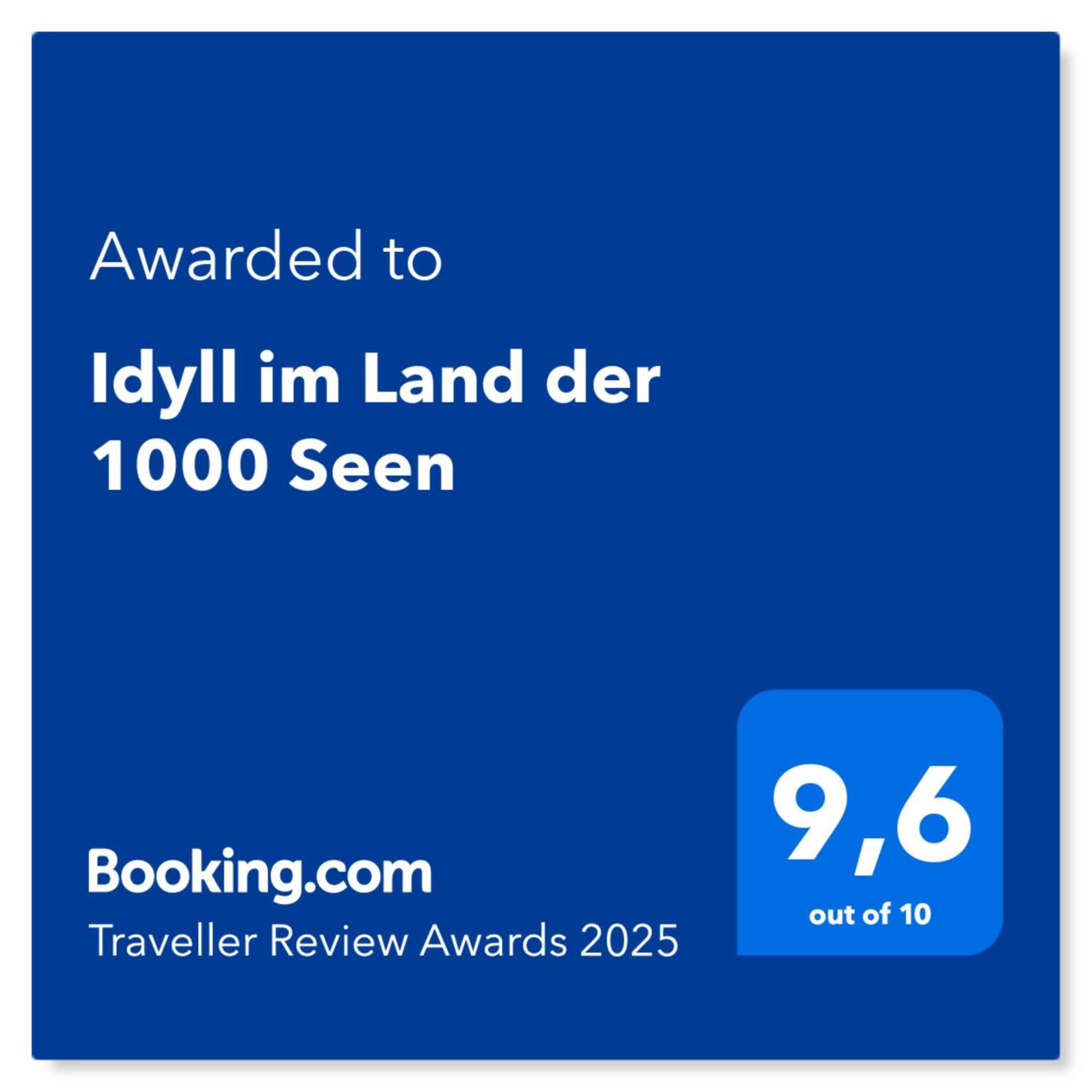 Idyll Im Land Der 1000 Seen Liessow  Kültér fotó